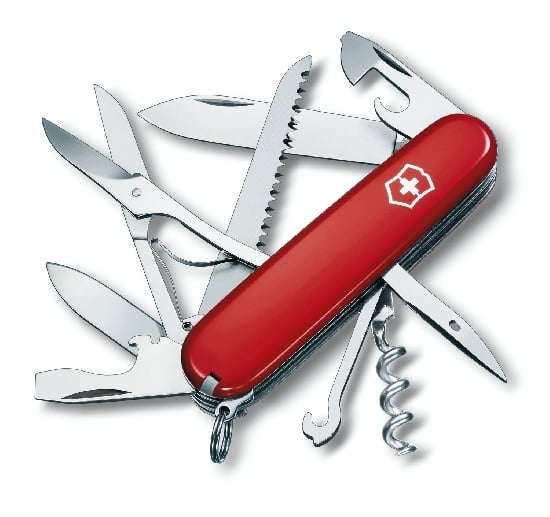 Couteau suisse Huntsman, www.victorinox.com