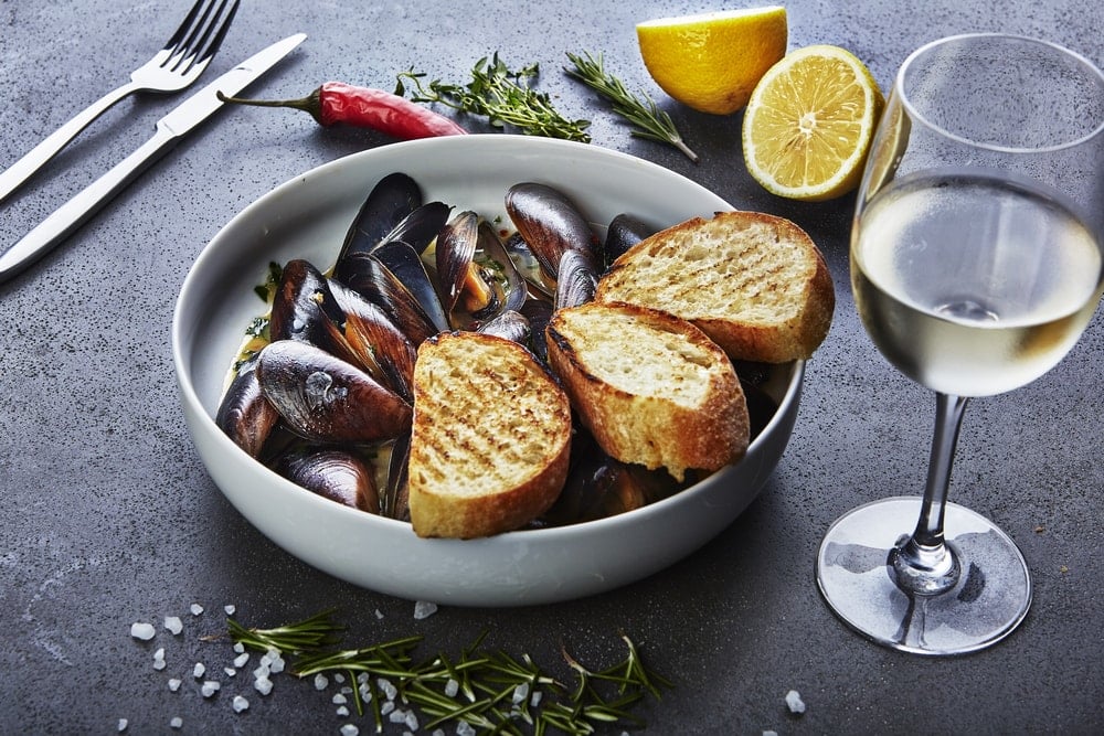 moules sauce au vin blanc - blog Opodo