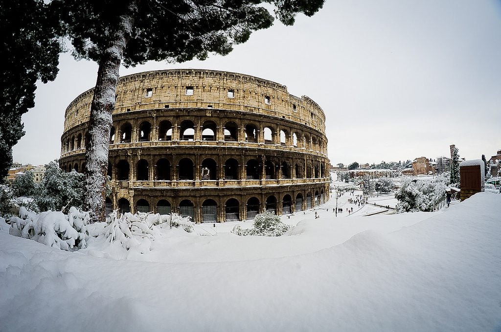 Rome en hiver