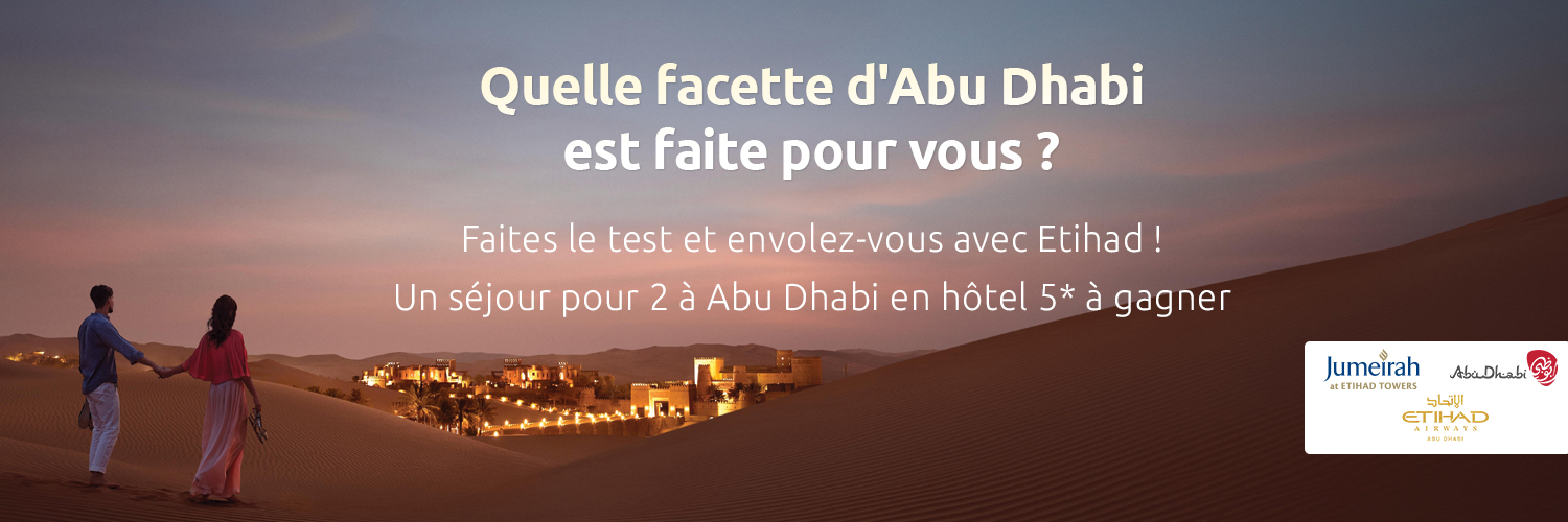 jeu concours abu dhabi - blog opodo