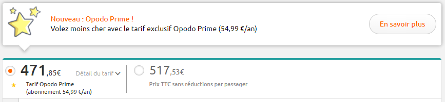 Opodo Prime - Opodo Le blog de voyage