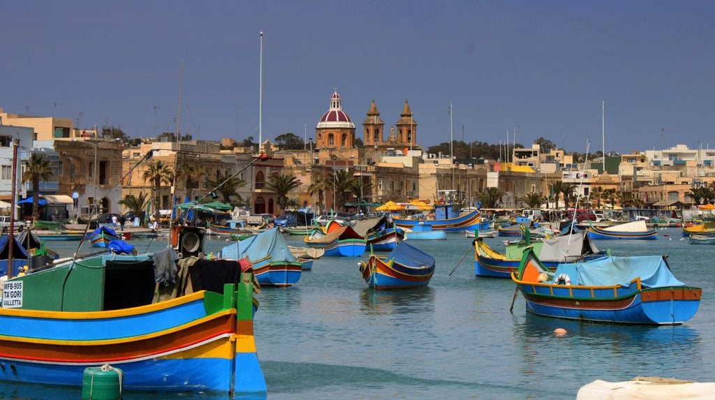 Marsaxlokk Malte