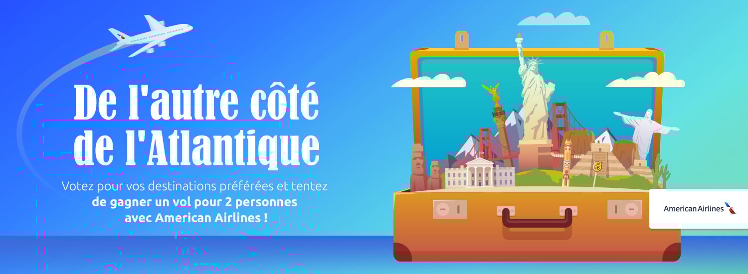 jeu concours american airlines - blog Opodo