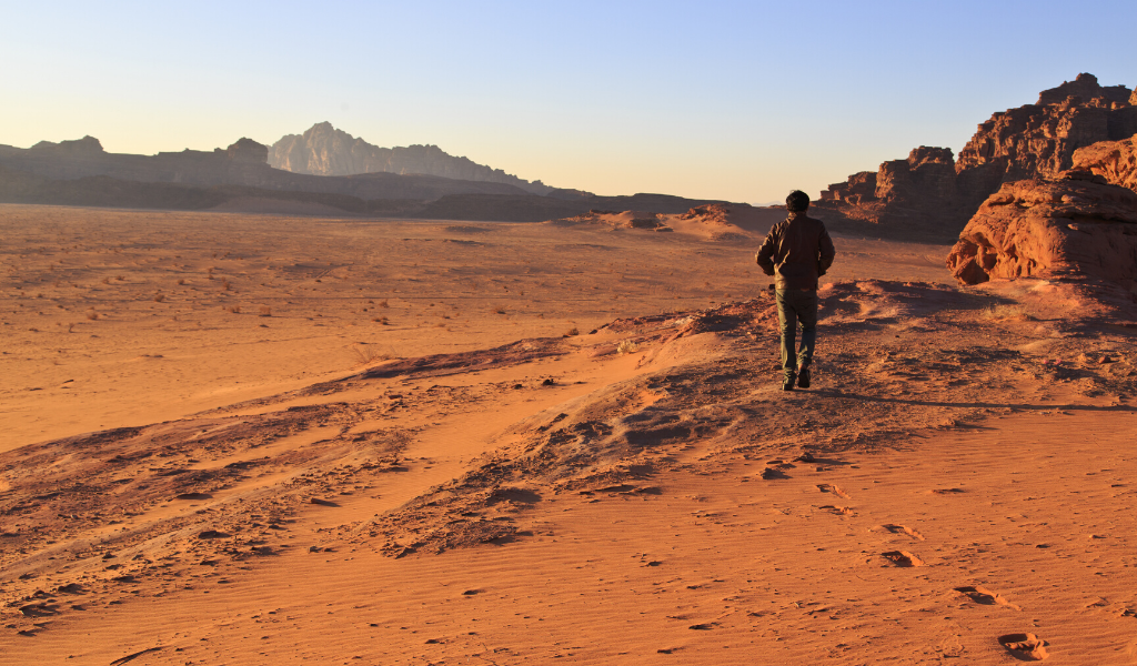 Trek dans le Wadi Rum - Jordanie