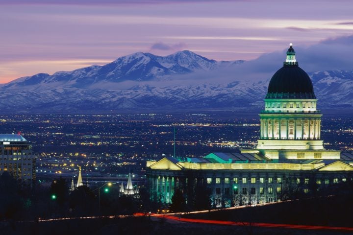 Capitole d'Etat de l'Utah, à Salt Lake City