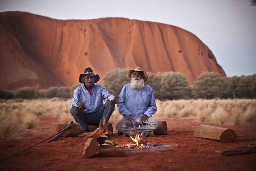 Guide aborigène en Australie
