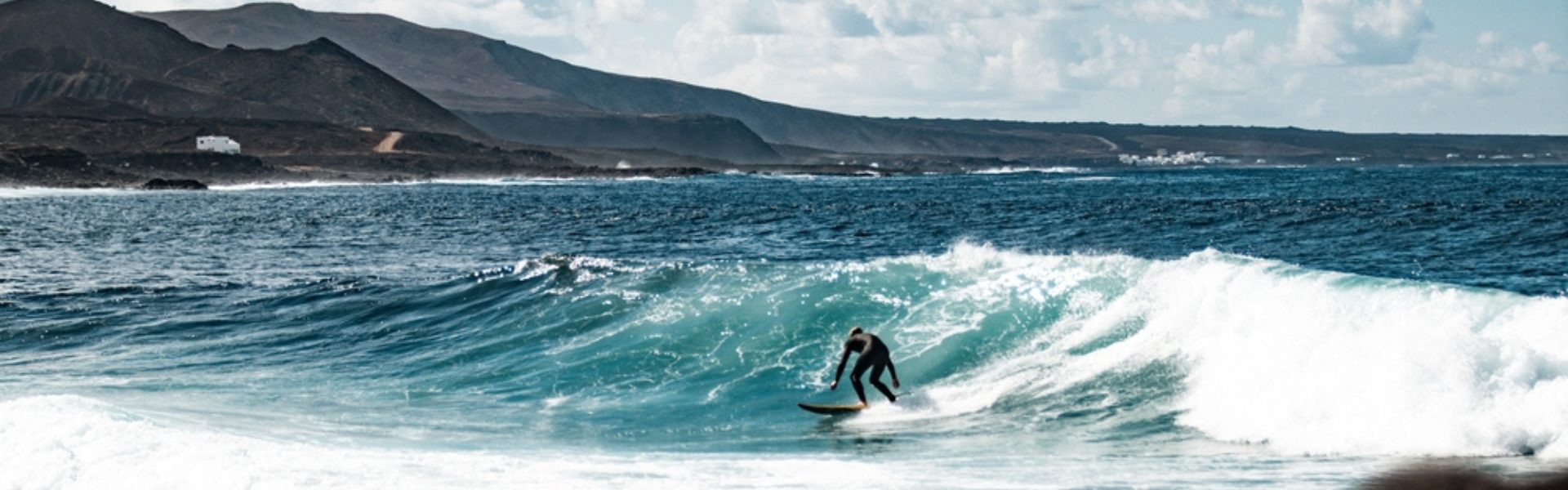 surfeur à Lanzarote